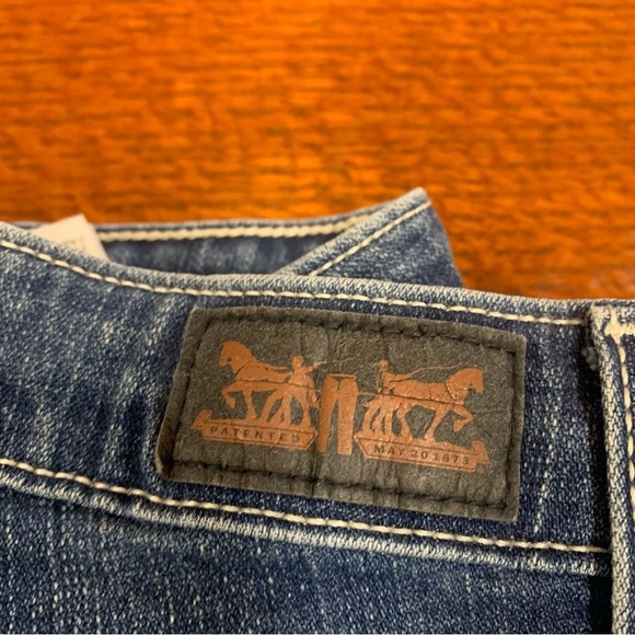 Levi’s 535 leggings size 5M dark wash  Blue Jeans no distressing some stretch - Picture 6 of 6